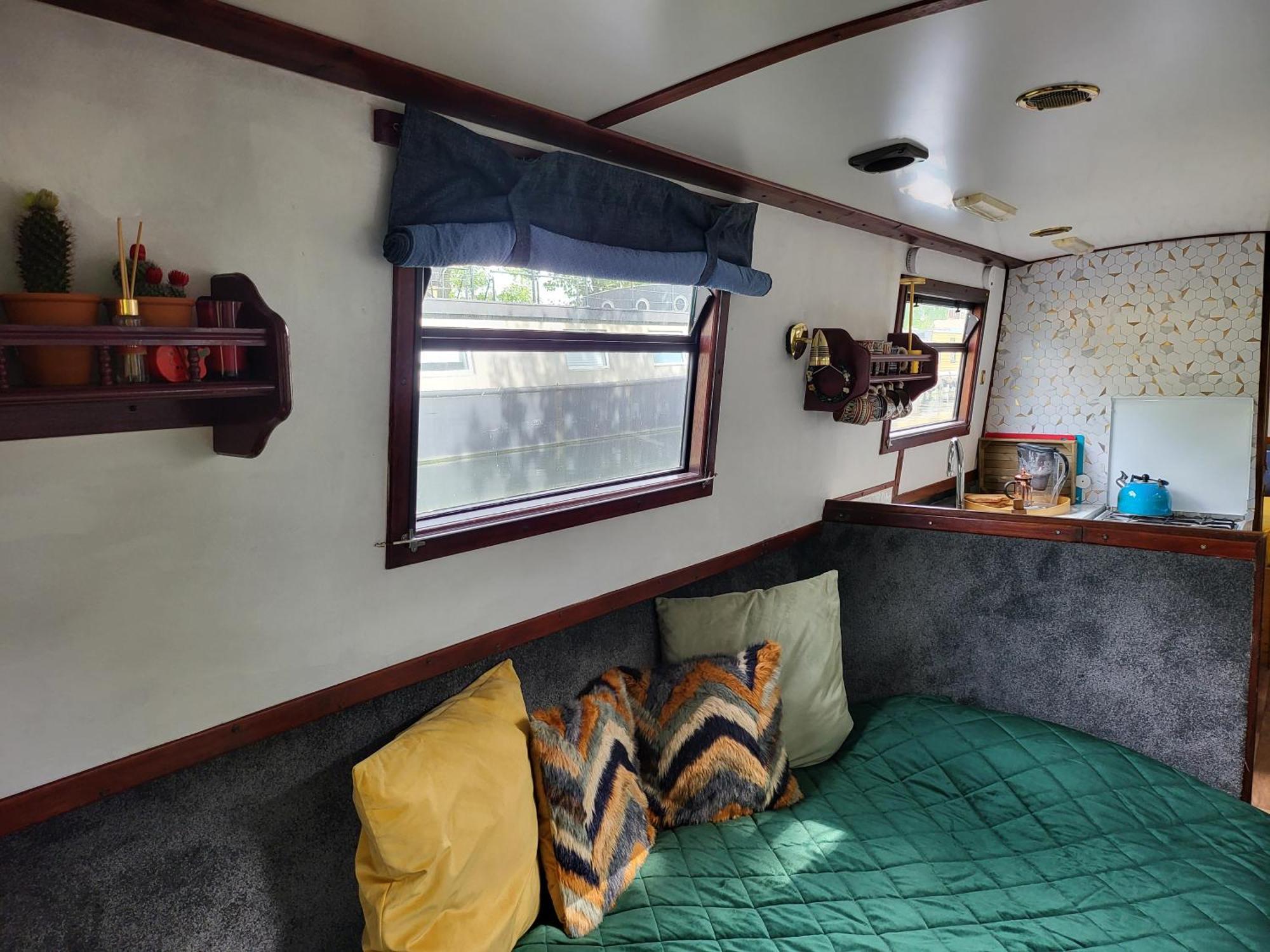 Hotel Comfy Canal Boat In Little Venice For Family & Friends Londres Exterior foto