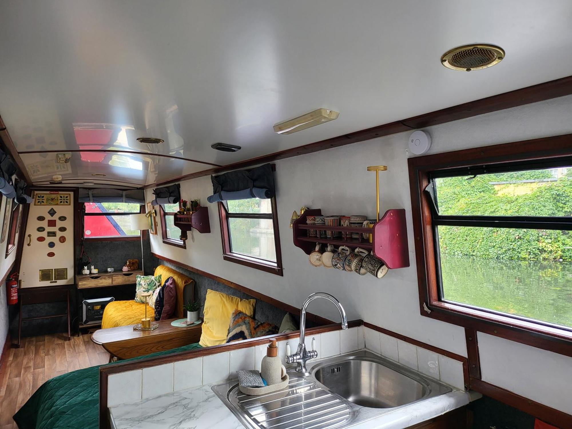 Hotel Comfy Canal Boat In Little Venice For Family & Friends Londres Exterior foto